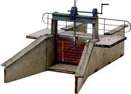 MBZ 10177 H0 Stuw Lasercut model