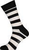 Happy Socks 4-pack sokken - Heren & Dames - Klassiek zwart-wit (4 paar)