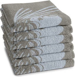 DDDDD Keukendoek Greenhouse Blauw set van 6