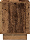 vidaXL - Nachtkastje - 2 - st - Oude - Hout - 45x34x45 - cm - Engineered - Wood