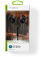 Nedis HPWD8000BK - Sport-oordopjes - Zweetbestendig - Zwart