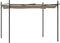vidaXL - Pergola - met - uitschuifbaar - dak - 295x292x230 - taupe