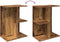 vidaXL - Nachtkastje - 46,5x29x61 - cm - bewerkt - hout - oud - houtkleurig