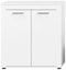 Furnilux Jam - Highboard - Tijdloos design - Wit - 35x80x88cm