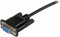Startech SCNM9FF1MBK - Adaptor DB9 Vrouwelijk - 1 m - Zwart