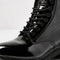 British Knights Blake - Dames Laarzen - Veterboots met Soft Foam - Zwart lak - Maat 36