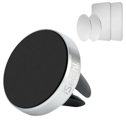 iSetchi Telefoonhouder Auto - Magnetisch - 4 Sterke Magneten - Zwart (2 stuks)