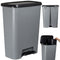 Curver Compatta Duo Prullenbak - 2x 23L - Grijs/Zwart