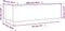 vidaXL - Salontafel - 100x50x35 - cm - massief - grenenhout - wit