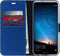 Accezz Hoesje Geschikt voor Huawei Mate 10 Lite Hoesje Met Pasjeshouder - Accezz Wallet Softcase Bookcase - Donkerblauw