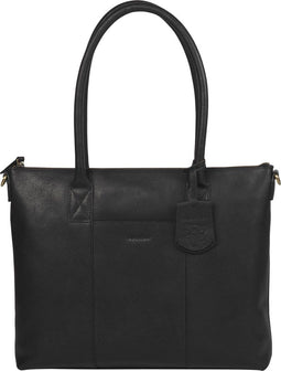 Burkely By Bol.Com Sam - Laptoptas 14 inch - Stevige handvaten - Zwart