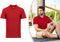 Milanoro - Elegante polo voor heren - Ademend en elastisch - Koningsblauw - XXL