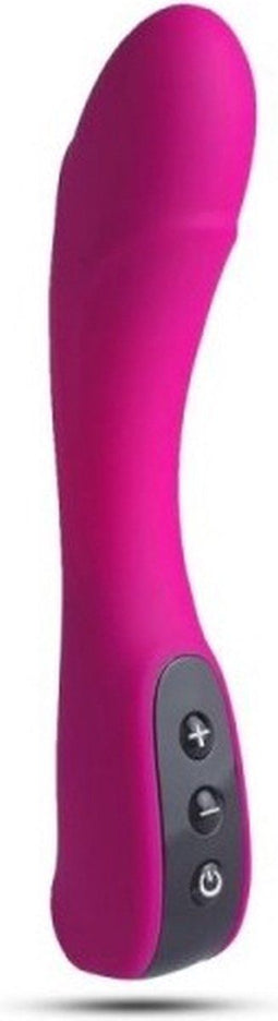 TOYZ4LOVERS - PINK RECHARGEABLE G-SPOT SILICONE VIBRATOR