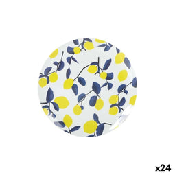 Eetbord La Mediterránea Citroen 25,5 cm (24 Stuks)