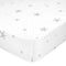 Onderlaken HappyFriday BASIC KIDS Wit Grijs 70 x 140 x 14 cm Sterren