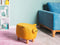 PIGGY - Hocker - Geel - Polyester