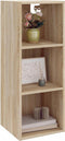 vidaXL Wandkast - 34,5x32,5x90 cm - bewerkt hout - sonoma eiken