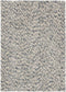 Brink en Campman - Dots 170504 Vloerkleed - 200x300 - Rechthoek - Laagpolig,Structuur Tapijt - Modern - Grijs, Wit