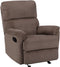 Fauteuil EVERTON Stof Lichtbruin
