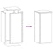 vidaXL - Set - van - 2 - witte - plantenstandaards - voor - buiten, - 24x24x55 - cm, - Staal