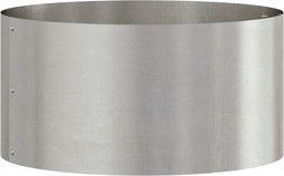 vidaXL - Tuinplanter - 40x40x20 - cm - RVS