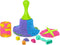 Kinetic Sand - Squish N’ Create met 382 g blauw geel en roze origineel kinetisch zand en 5 gereedschappen - Sensoriche speelgoed