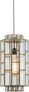 Light & Living Hanglamp SØSTRENE - Antiek-Brons + Glas