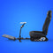 Blade Representaciones Sprint - Racesim-chassis - Racestoel - Blauw Zwart