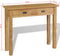 vidaXL - Wandtafel - massief - teakhout - 90x30x80 - cm