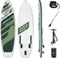 Bestway Hydro Force Kahawai SUP Board - Opblaasbaar - 310 cm x 86 cm x 15 cm - Groen