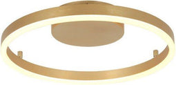Steinhauer Mykty - wandlamp - dimbaar - goud - 40 cm - ingebouwde LED-module - 3687GO