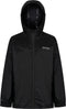 Regatta - Kids Pack It III Opvouwbaar Kinder Regenjack - Zwart - Maat 128