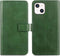 iMoshion Hoesje Geschikt voor iPhone 13 Hoesje Met Pasjeshouder - iMoshion Luxe Bookcase - Groen