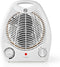 Nedis HTFA13CWT - Ventilatorkachel met thermostaat - 2 warmtestanden - Wit