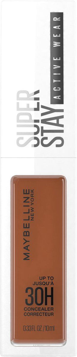Maybelline New York - SuperStay 30H Active Wear Concealer - 65 Deep Bronze - Langhoudende Volledig Dekkende Concealer met Matte Finish - 10 ml