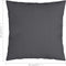 vidaXL - Sierkussens - 4 - st - 40x40 - cm - stof - antracietkleurig