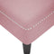 vidaXL - Chaise - longue - met - kussen - en - rechterarmleuning - fluweel - roze
