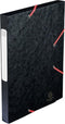 Exacompta Elastobox Cartobox rug van 25 cm zwart 5/10e kwaliteit