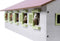 Paardenstal 1:32 - 9 Boxen - Hout - Multicolor