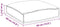 vidaXL - Ligbedkussens - voor - Zetel - 4 - stuks - Antraciet - 40x40x8 - cm - Oxford - Stof