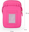 Telefoontasje Dames Crossbody - Selencia Telefoontasje Sports Luxe - Universeel Schoudertasje telefoon - Roze