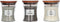 WoodWick Hourglass Geurkaars Deluxe Cadeauset - 3 Mini - Woody - 60 branduren