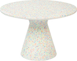 Zuiver Victoria Salontafel Gerecycled 50 cm Gerecycled Plastic - Multi colour