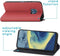 iMoshion Hoesje Geschikt voor Nokia XR20 Hoesje Met Pasjeshouder - iMoshion Slim Folio Bookcase - Rood