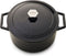Tasman Dutch Oven en Grill - Gietijzeren Kookpot Ø29 cm - Gerecycled Gietijzer - Rood