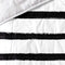 Bedsprei Stripes | Blanc