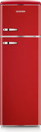 Severin RKG 8983 - Retro Koelvriescombinatie - 206 liter - Rood - Energieklasse D