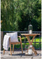 House Nordic Eetkamerstoel Otero - Teak - Scandinavisch design met armleuningen - Naturel (2 stuks)