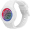Ice Watch Ice Digit - Sunset Rainbow 021397 Horloge - Siliconen - Wit - Ø 34 mm