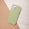Selencia Hoesje Geschikt voor iPhone 12 Pro / 12 Hoesje - Selencia Gaia Slang Backcover - Groen